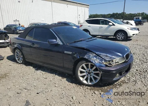 2005 BMW 325 Ci из США, поврежденный, VIN WBABW33425PL34971